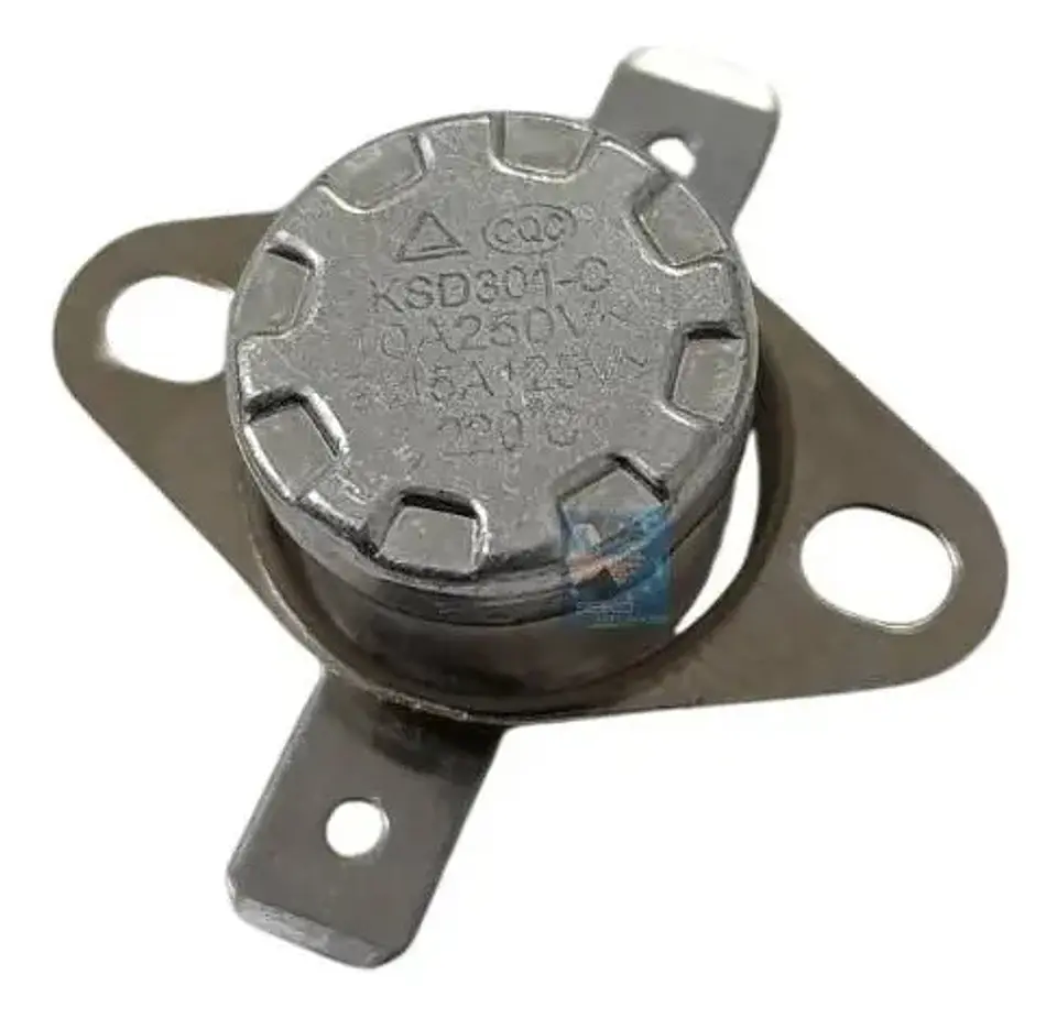 Termostato Bimetálico Original Para Horno Abba 220 Grados 1
