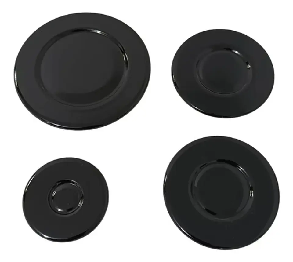 Kit Tapa Quemador Challenger (1 Grande, 2 Medianos Y 1 Peq) 1