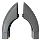Soporte Curvo Original Manija Horno Abba X 2 Unds - Miniatura 1