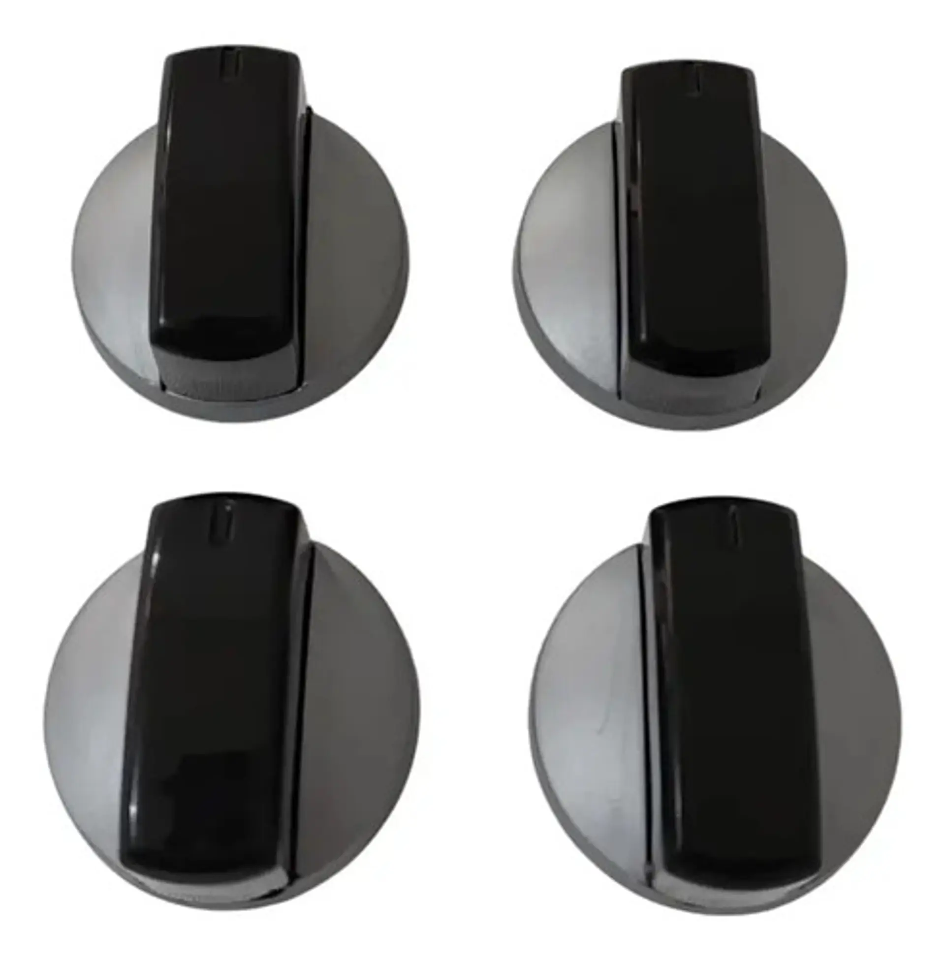 Perilla Gris/negro Original Para Estufa Continental X 4 Unds 1