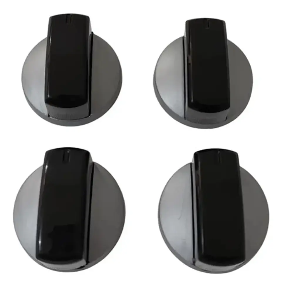 Perilla Gris/negro Original Para Estufa Continental X 4 Unds 1
