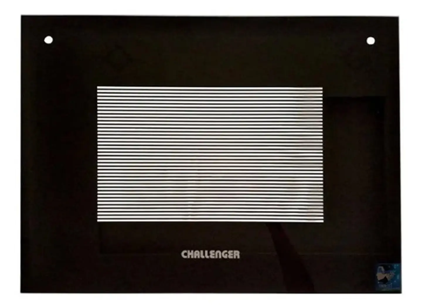 Vidrio Horno Challenger 60 Cm Negro  1