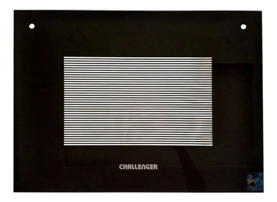 Vidrio Horno Challenger 60 Cm Negro  1