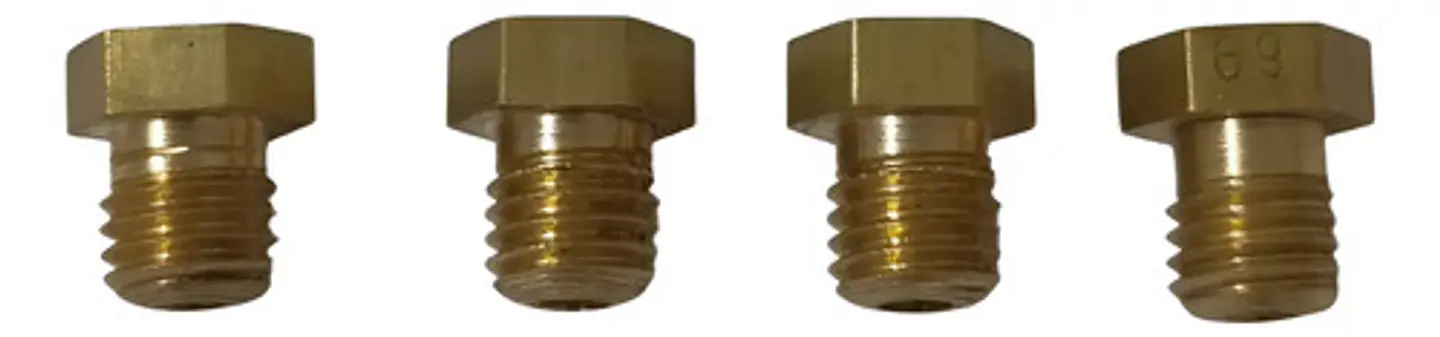 Kit Inyectores Para Estufa Abba Sistema Copa X 4 Unds 1