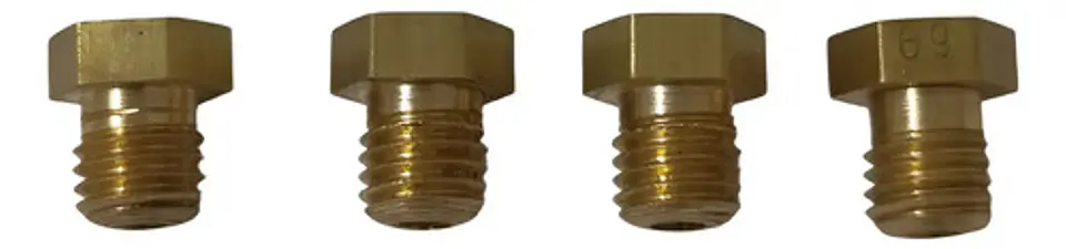 Kit Inyectores Para Estufa Abba Sistema Copa X 4 Unds 1