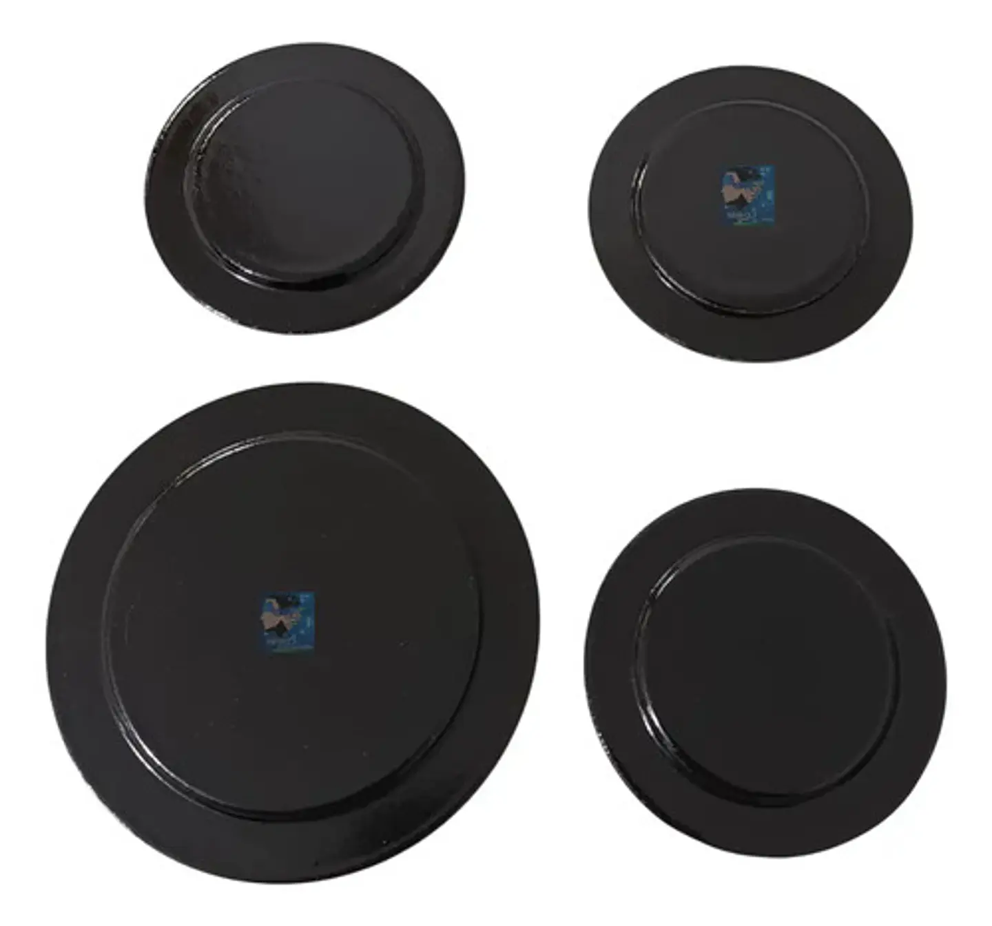 Kit Tapa Quemador Abba (1 Grande + 3 Medianos) Ventury Orig. 1