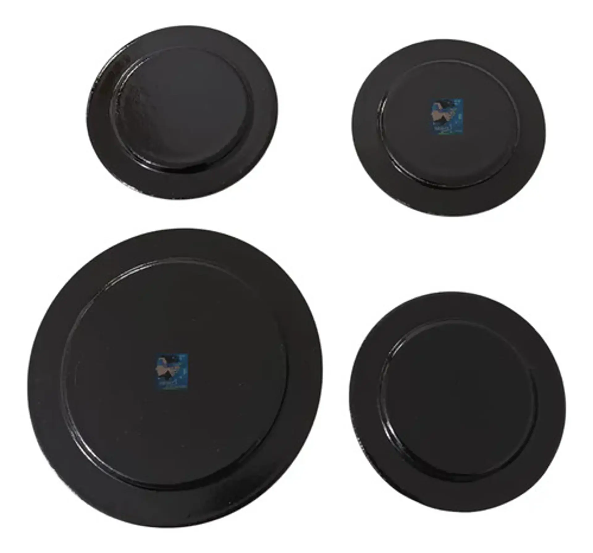 Kit Tapa Quemador Abba (1 Grande + 3 Medianos) Ventury Orig. 1