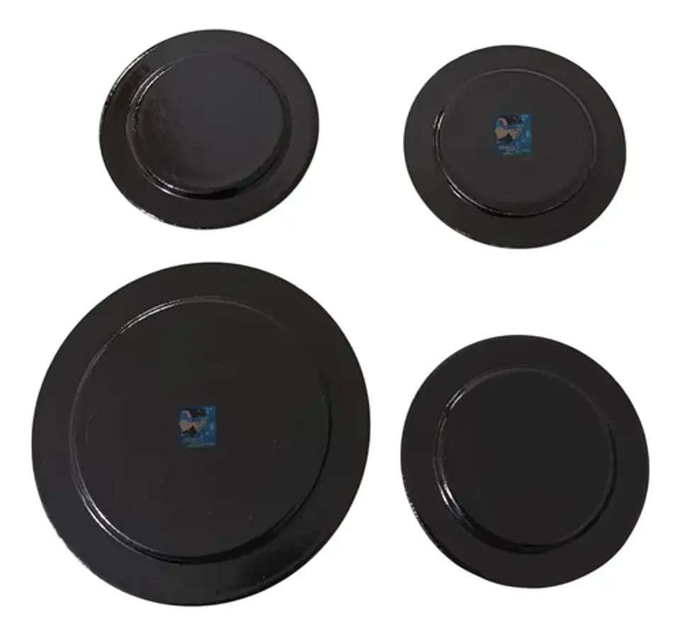 Kit Tapa Quemador Abba (1 Grande + 3 Medianos) Ventury Orig. 1