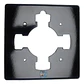 Plato Triplecorona Original Para Estufa Challenger Linea Sq - Miniatura 1