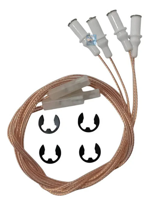 Kit Bujías Para Estufa Abba Antigua Original X 4 Unidades