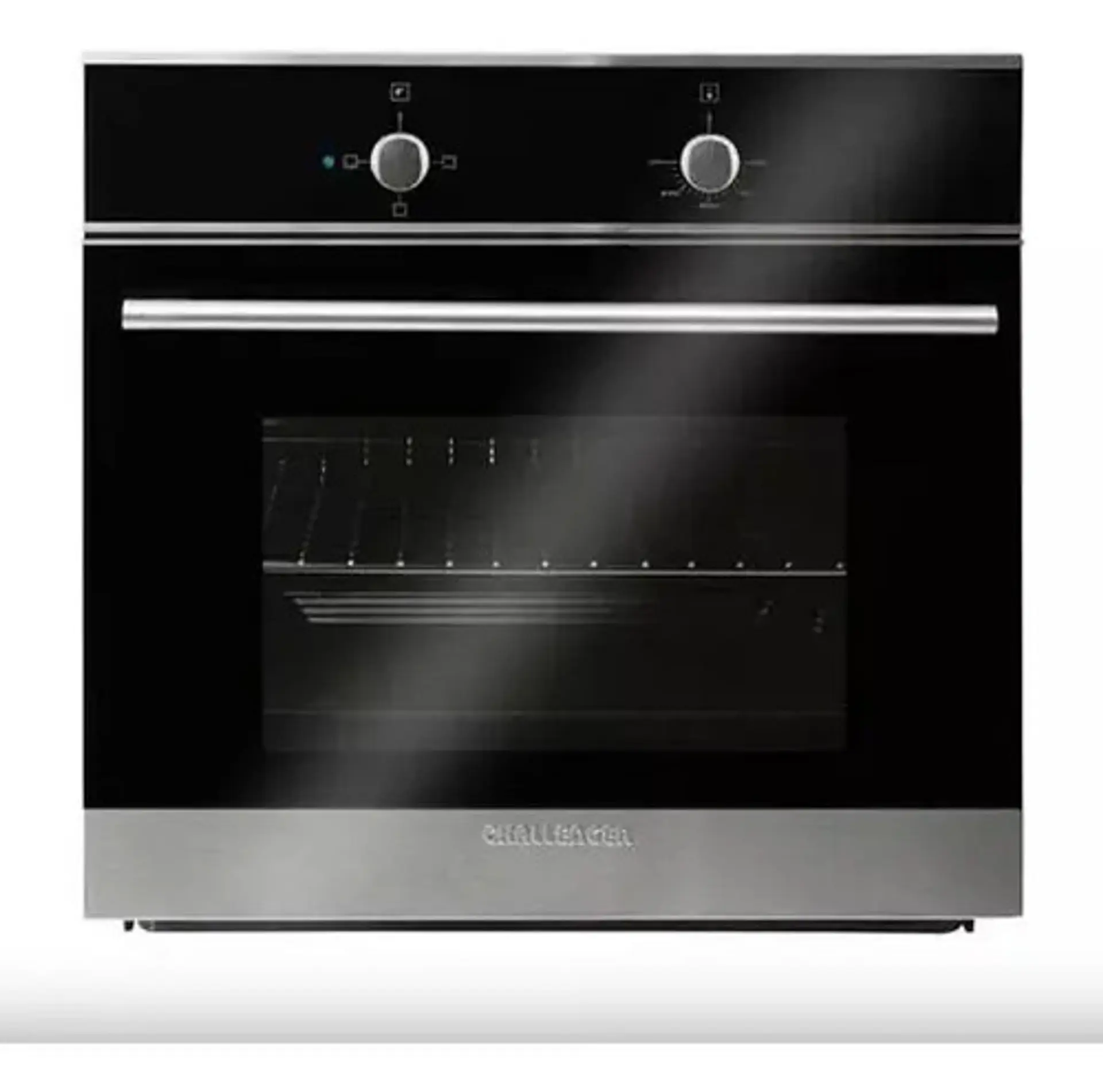 Vidrio Horno Challenger 60 Cm Negro Mas Bocel Inferior 2
