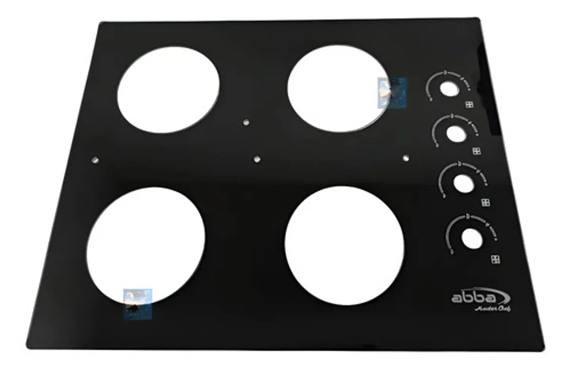 Vidrio Original Estufa Empotrar Abba Cg 401v5d 1