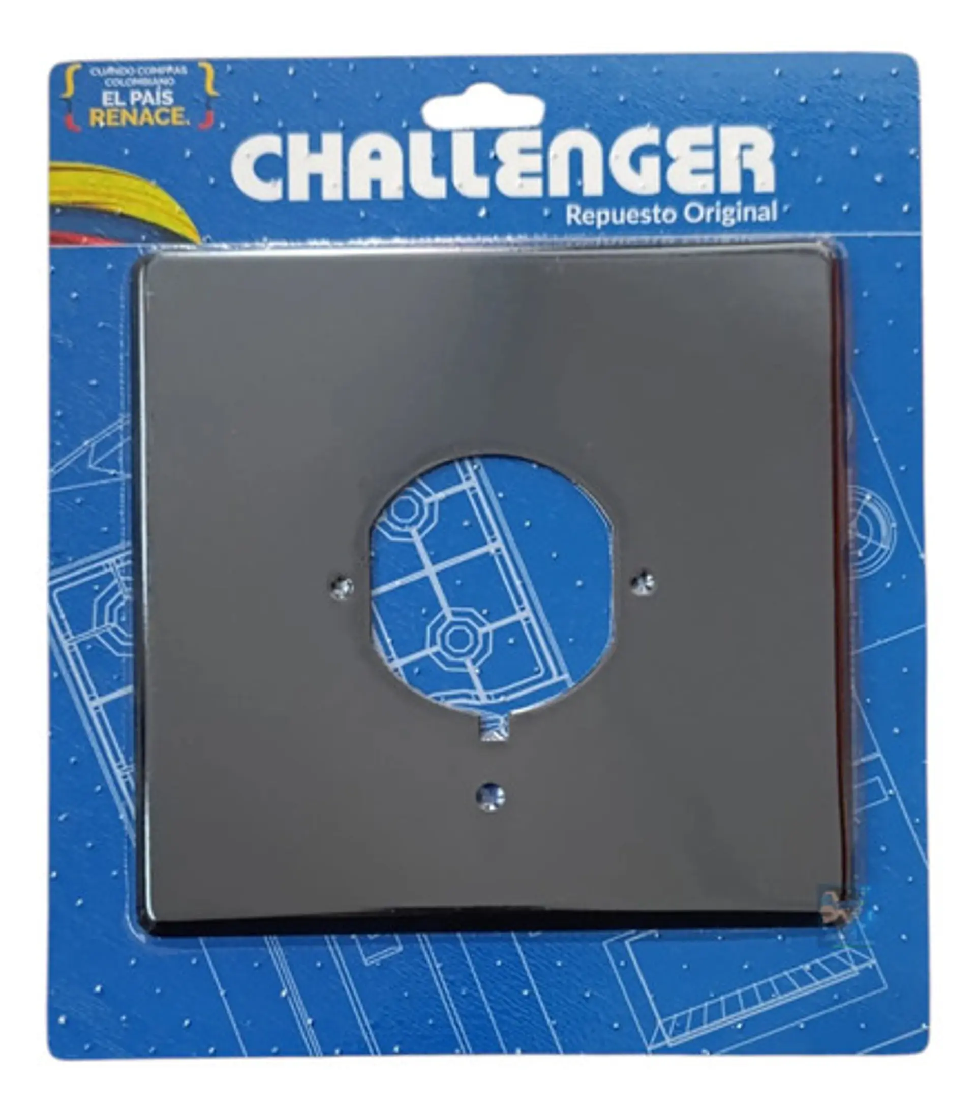Plato Rápido Original Para Estufa Challenger Línea Sq 1