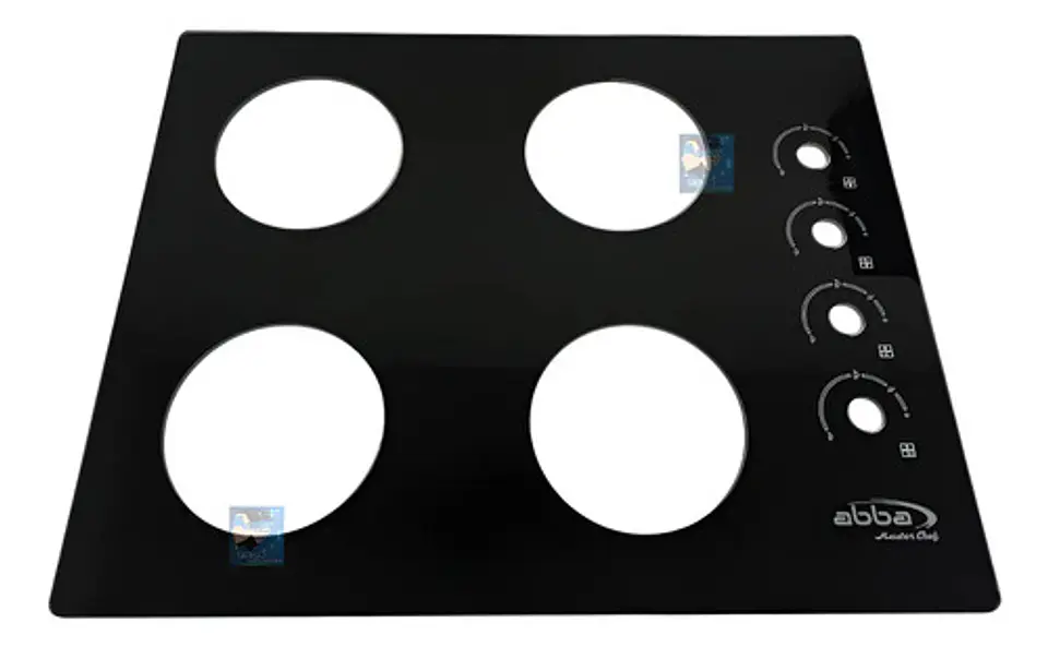 Vidrio Original Estufa Empotrar Abba Cg 401v4c 1
