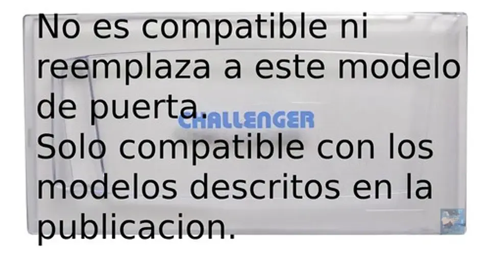 Puerta Evaporador Nevera Challenger Lúmina Cr239, Cr256. 4