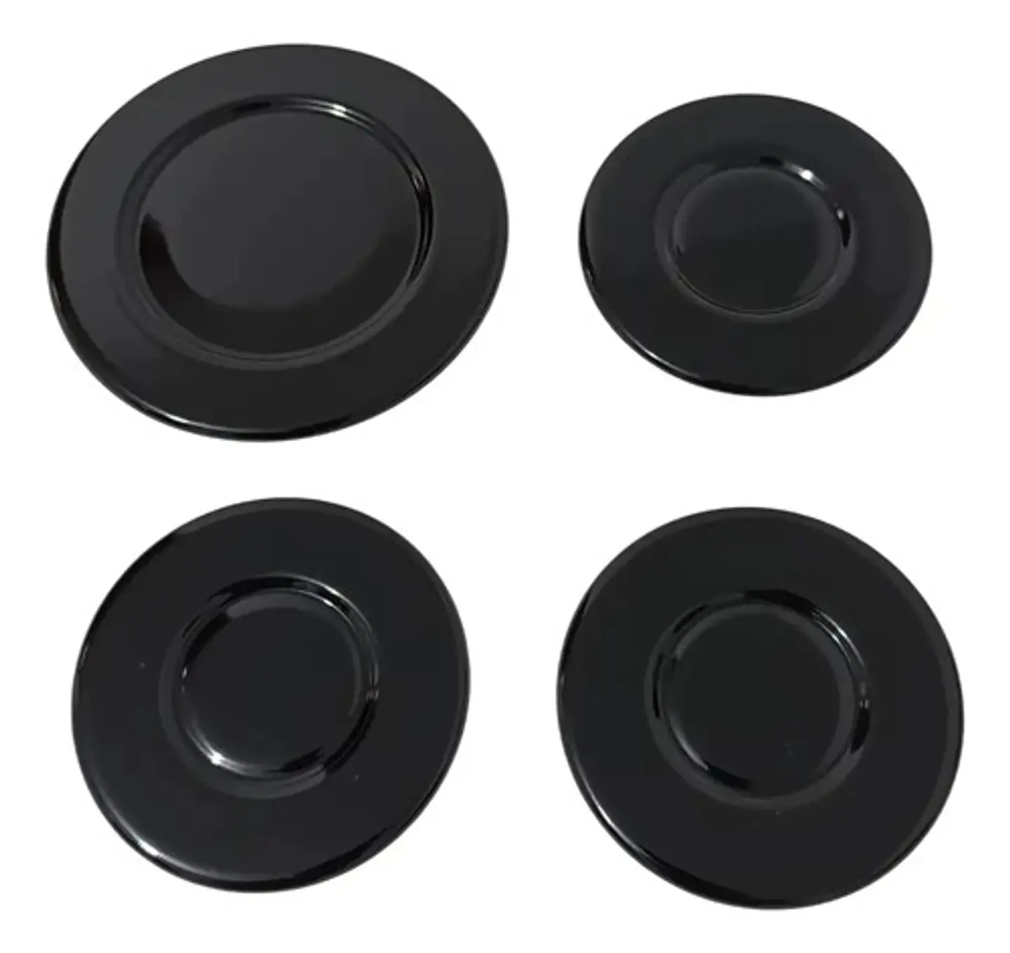 Kit Tapa Quemador Challenger (1 Grande + 3 Medianos) 1