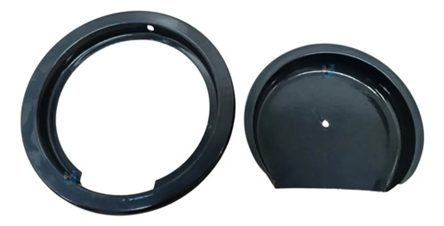 Kit Plato Y Aro Para Resistencia Estufa Abba 6  Pulgadas 2