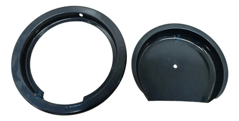 Kit Plato Y Aro Para Resistencia Estufa Abba 6  Pulgadas 2