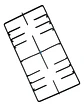 Parrilla Doble 47.9 X 24.8 Cm Para Estufa Challenger Acero - Miniatura 1