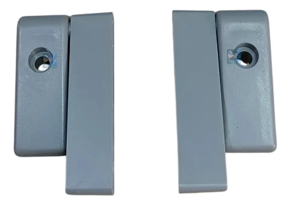 Kit Soporte Visera Gris Para Campana Challenger Horizontal 1