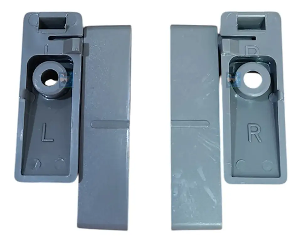 Kit Soporte Visera Gris Para Campana Challenger Horizontal 2