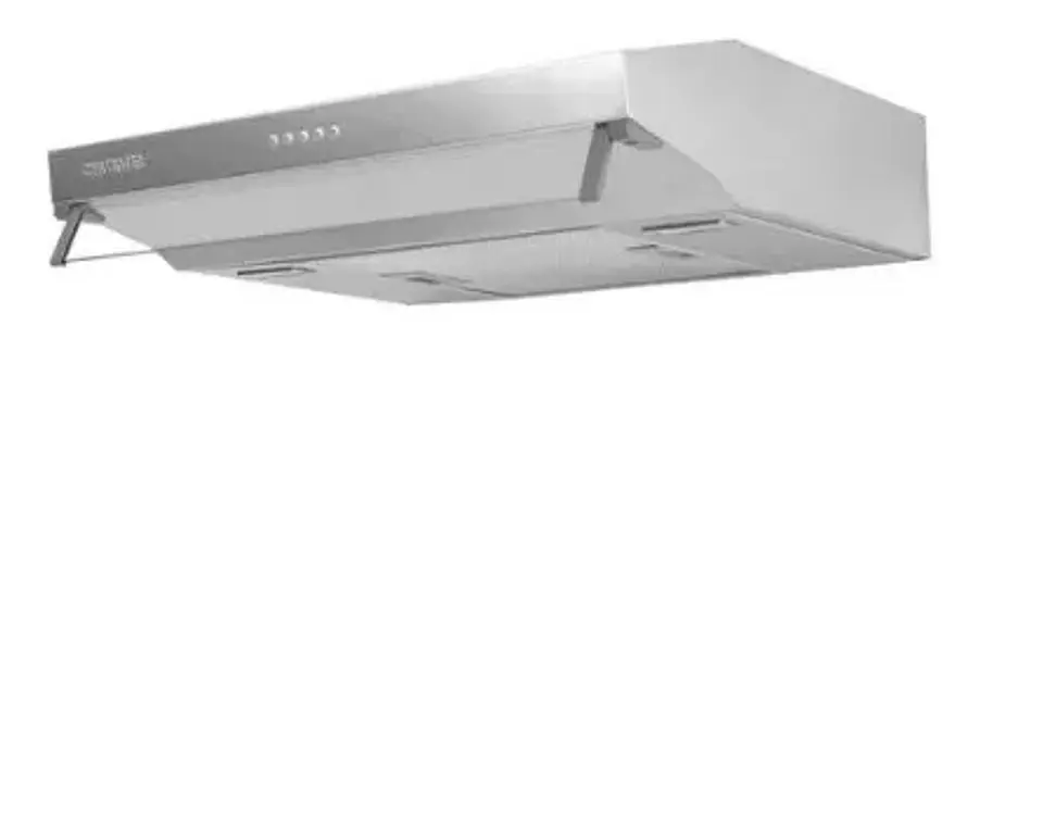 Kit Soporte Visera Gris Para Campana Challenger Horizontal 3