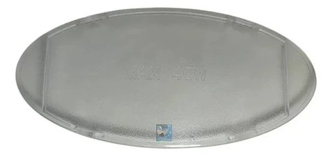 Cubierta Bombillo Ovalada Para Campana Abba Horizontal
