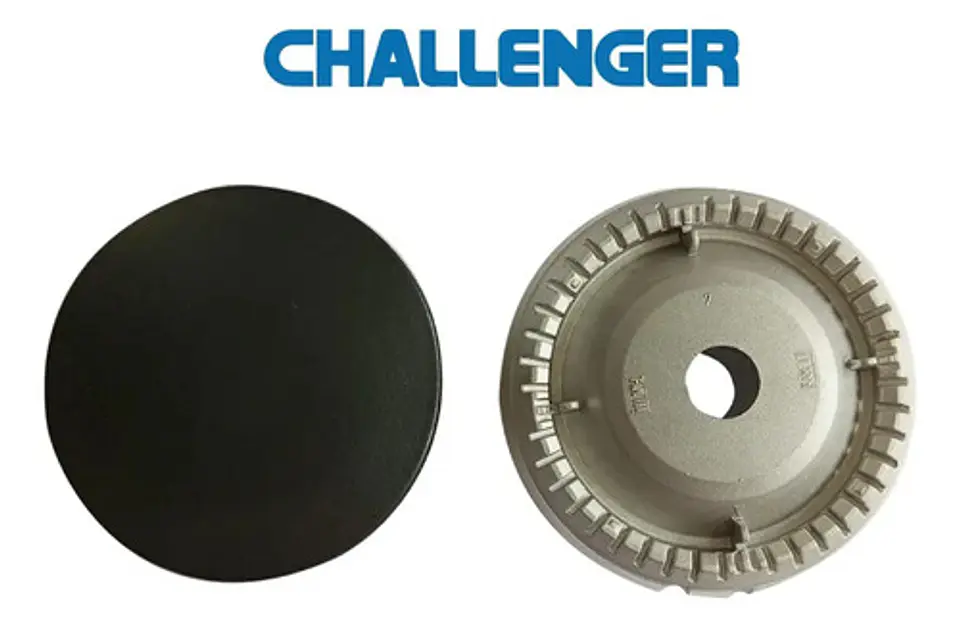 Kit Tapa Para Estufa Challenger Sq (1 Grande, 3 Medianos) 2