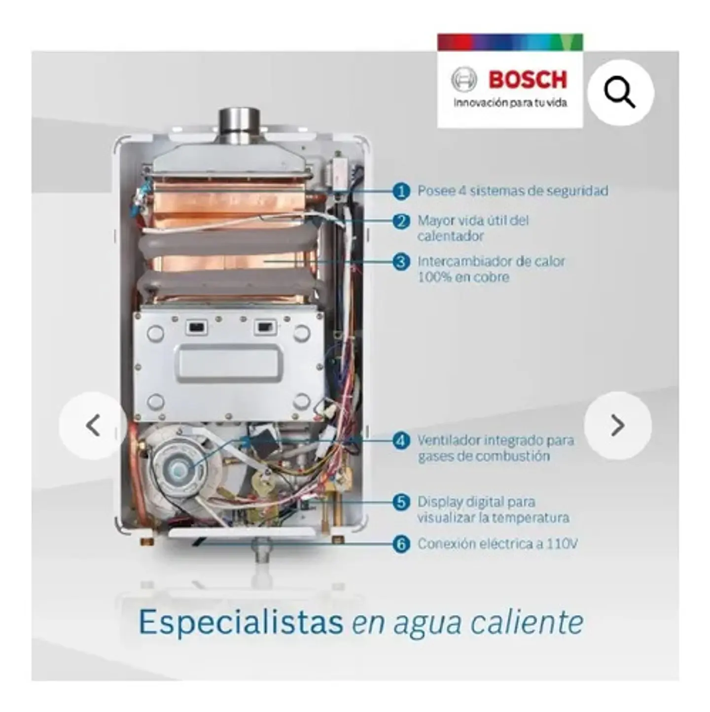 Válvula Solenoide Para Calentador Bosch De 10 Y 12 Lts 3