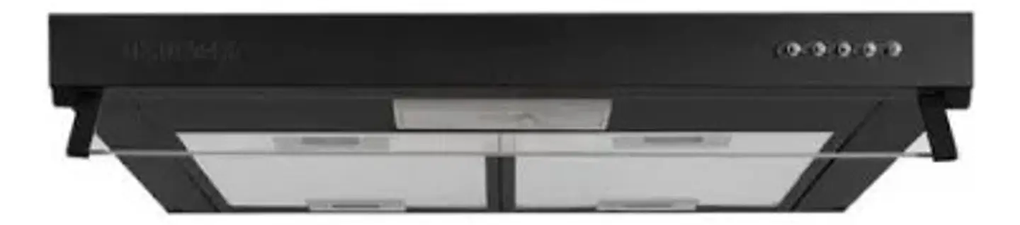 Kit Soporte Visera Negro Para Campana Challenger Horizontal 3