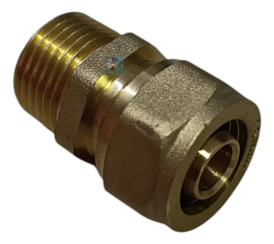 Conector Pe Al Pe 1/2  Macho 2