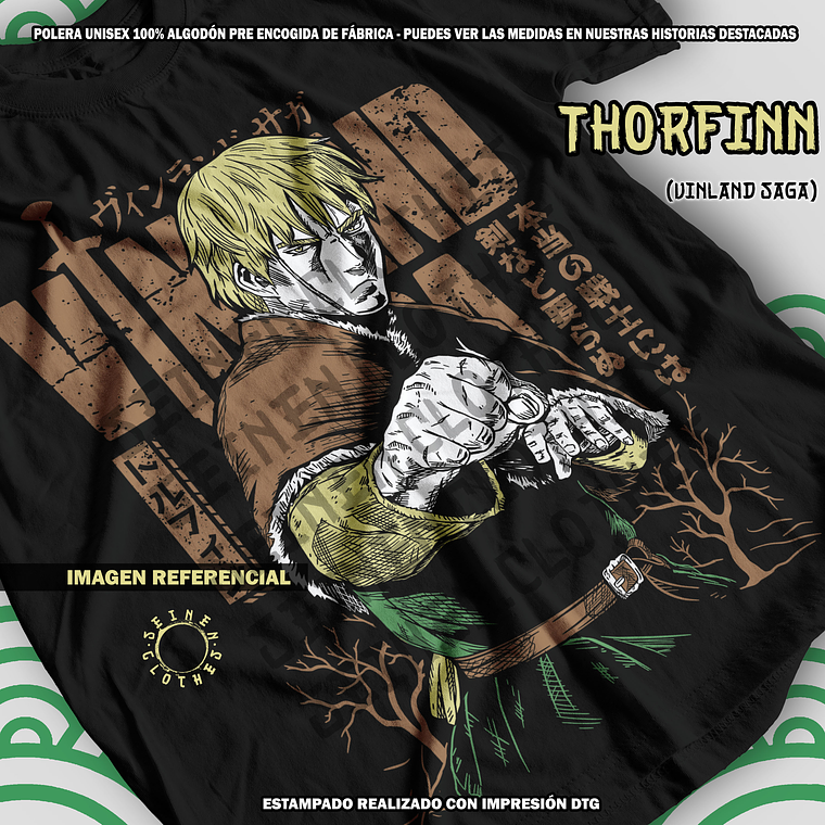 Polera Thorfinn - Vinland Saga [N] 1
