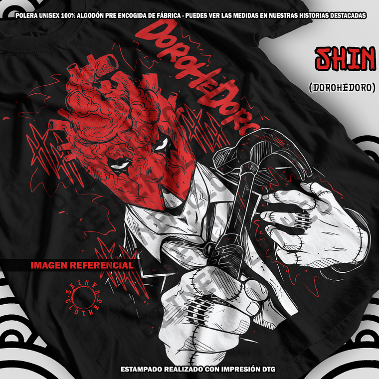 Polera Shin - Dorohedoro [N] 1