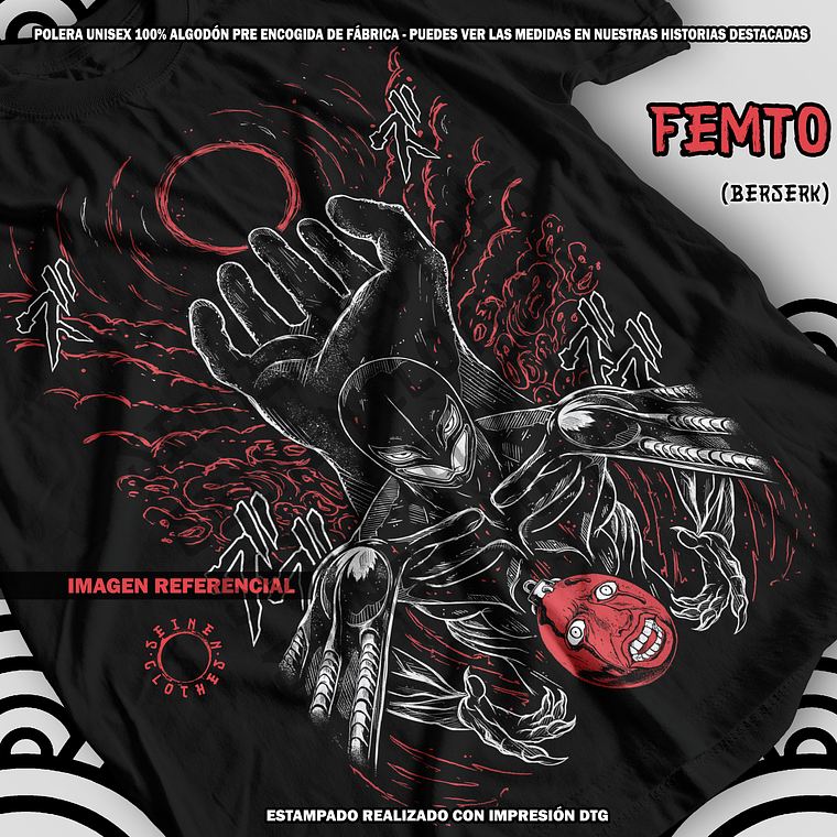 Polera Femto - Berserk [N] 1