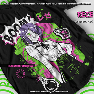 Polera Reze - Chainsaw Man [N]