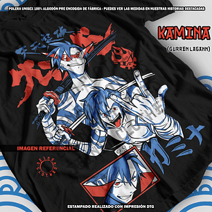 Polera Kamina - Gurren Lagann [N]