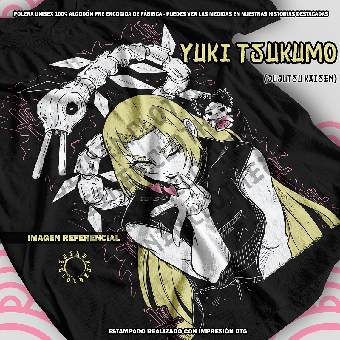 Polera Yuki Tsukumo - Jujutsu Kaisen [N] 1