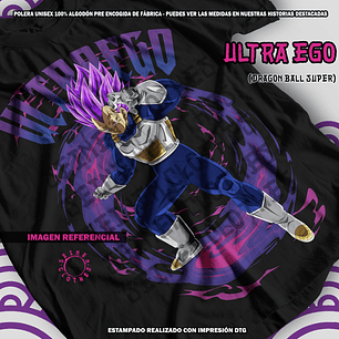 Polera Vegeta Ultra Ego - Dragon Ball Super [N]