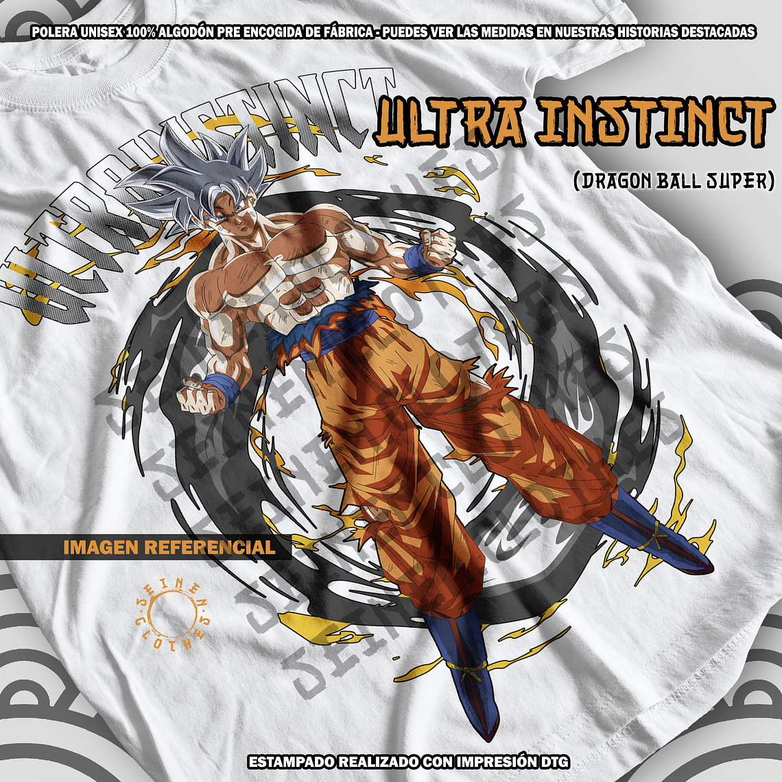 Polera Goku Ultra Instinct - Dragon Ball Super [B] 1