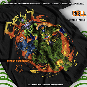 Polera Cell - Dragon Ball Z [N]
