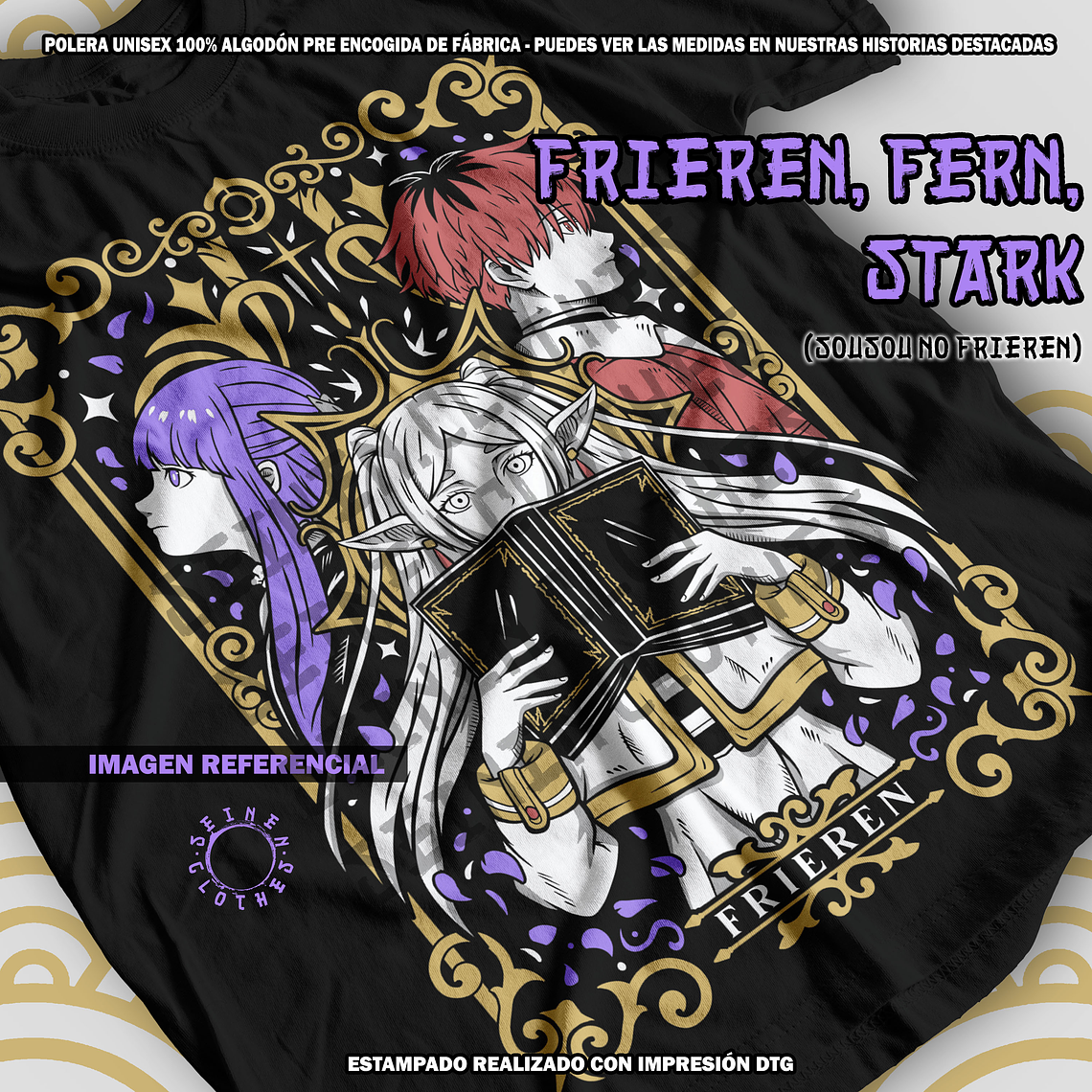 Polera Frieren, Fern, Stark - Sousou No Frieren [N] 1