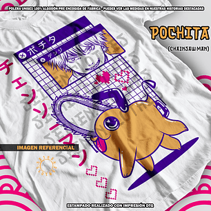 Polera Pochita - Chainsaw Man [B]