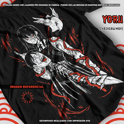 Polera Yoru - Chainsaw Man [N]