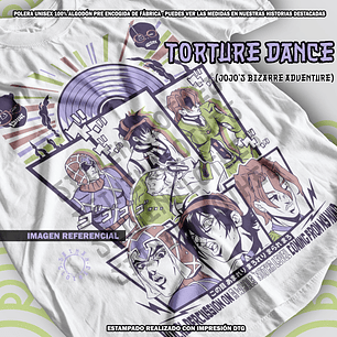 Polera Torture Dance (Mista, Narancia, Fugo) - Jojo's Bizarre Adventure [B]