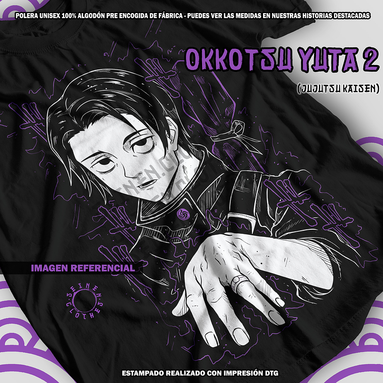 Polera Okkotsu Yuta 2 - Jujutsu Kaisen [N] 1