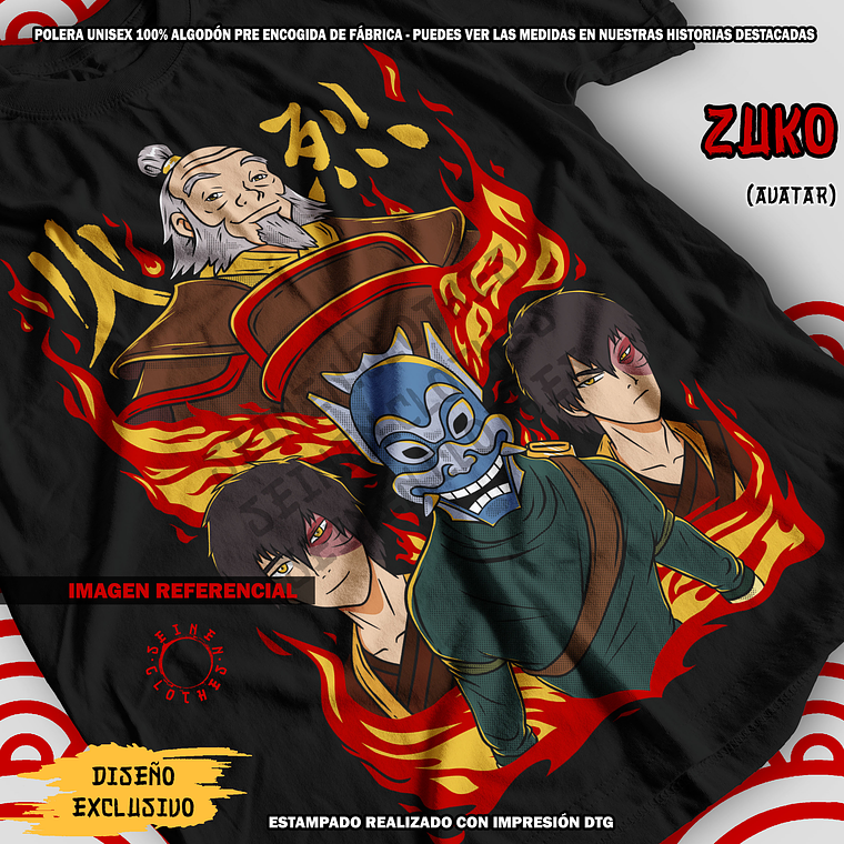 Polera Zuko - Avatar [N] 2