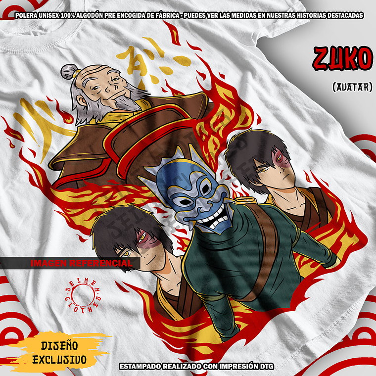 Polera Zuko - Avatar [B] 2