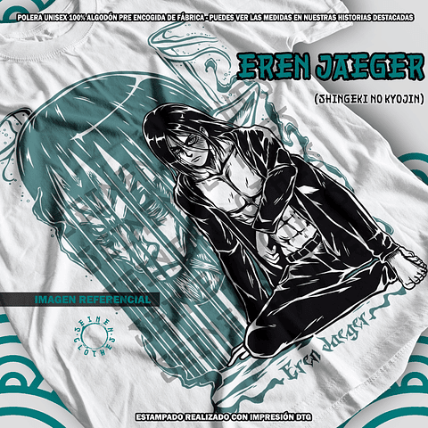 Polera Eren Jaeger - Shingeki No Kyojin [B]