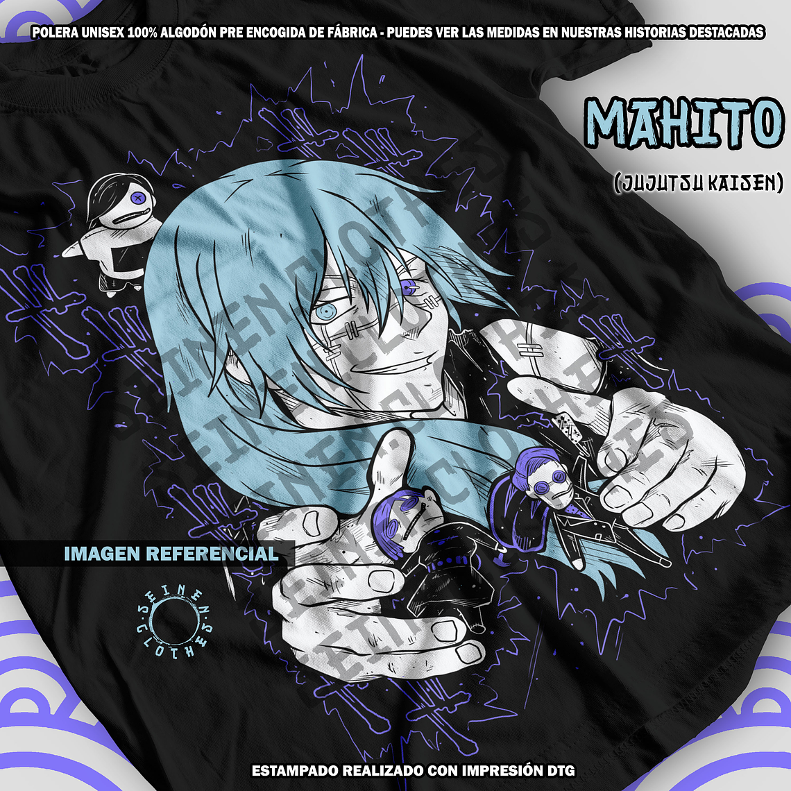 Polera Mahito - Jujutsu Kaisen [N] 1
