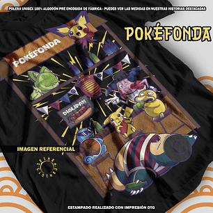 Polera Pokéfonda - Fiestas Patrias [N]